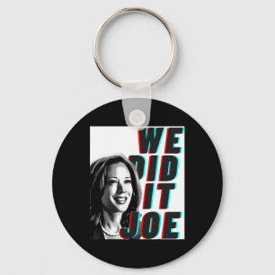 Kamala Harris &#';vi gjorde det Joe&#; Modern desi Nyckelring