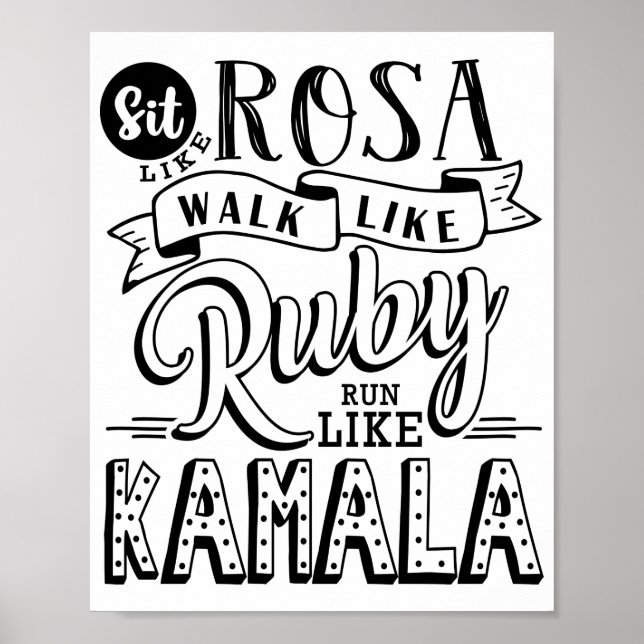 Kamala Harris VP Poster (Framsidan)