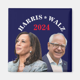 Kamala Harris Walz Photo - President Vice Photos Magnet