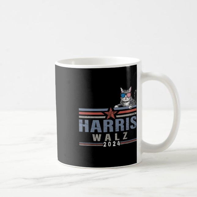 Kamala Harris Wheimer 2024 Harris Waltz 2024 Funny Kaffemugg (Höger)