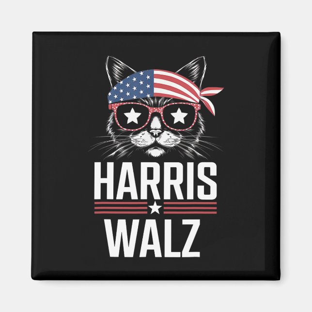 Kamala Harris Wheimer 2024 Harris Waltz Democratic Magnet (Framsidan)