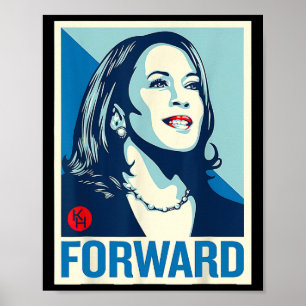 Kamala Harris Wheimer 2024 President Kampanj Poster