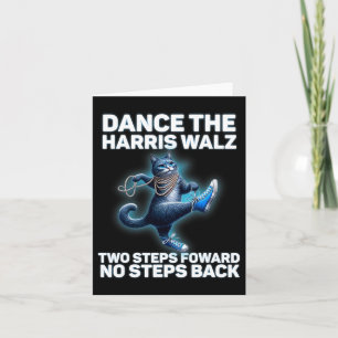 Kamala Harris Wheimer 2024 Waltz Dance 2 steg för Kort