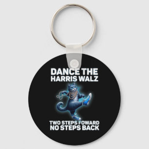 Kamala Harris Wheimer 2024 Waltz Dance 2 steg för Nyckelring