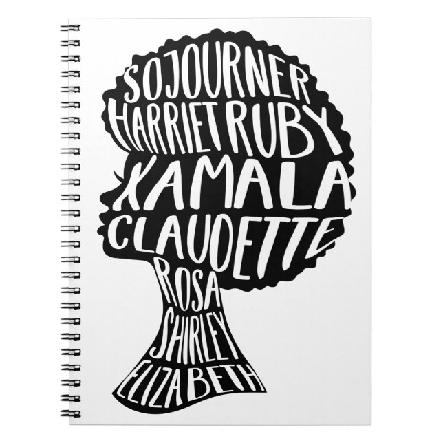 Kamala Harris Womens Empowerment Notebook Anteckningsbok (Framsidan)