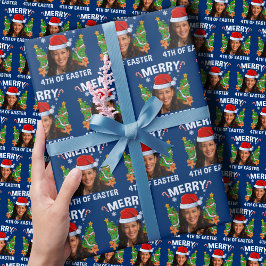 Kamala Harris Xsmas Santa Hat Merry 4th of Påsk Presentpapper