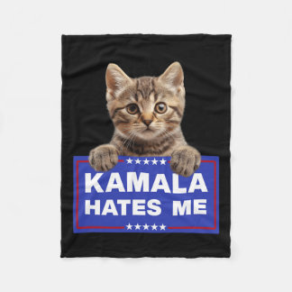 Kamala Hates Me Pro-trump 2024 Konservativ Patrio Fleecefilt
