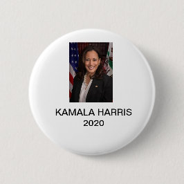 Kamala Hirris till president 2020 Button Knapp
