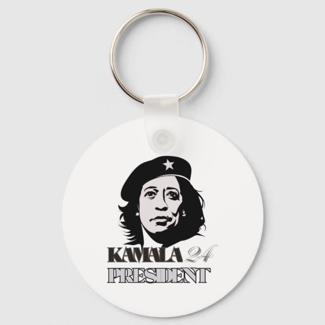 Kamala Keychain, Kamala Harris Keychain, politiska Nyckelring (Framsida)