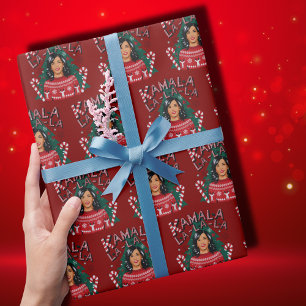 Kamala-la-la-la-Funny jul Kamala Harris Presentpapper