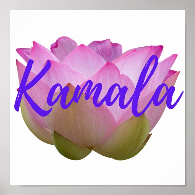Kamala "Lotus Flower" Poster (Framsidan)