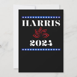 Kamala Lotus Harris för POTUS Inbjudningar