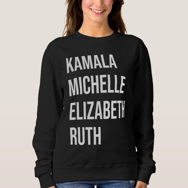 Kamala, Michelle, Elizabeth och Ruth T Shirt (Framsida)