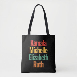 Kamala Michelle Elizabeth Ruth Feministiska Politi Tygkasse