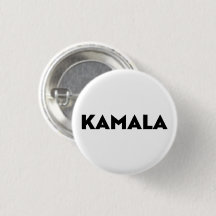 kamala modern fet typografi svart och vit