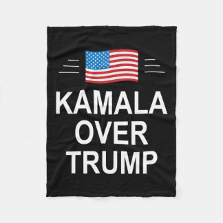 Kamala Over Trump Pro-trump 2024 Konservativ Patr Fleecefilt