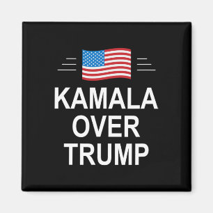 Kamala Over Trump Pro-trump 2024 Konservativ Patr Magnet