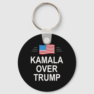 Kamala Over Trump Pro-trump 2024 Konservativ Patr Nyckelring