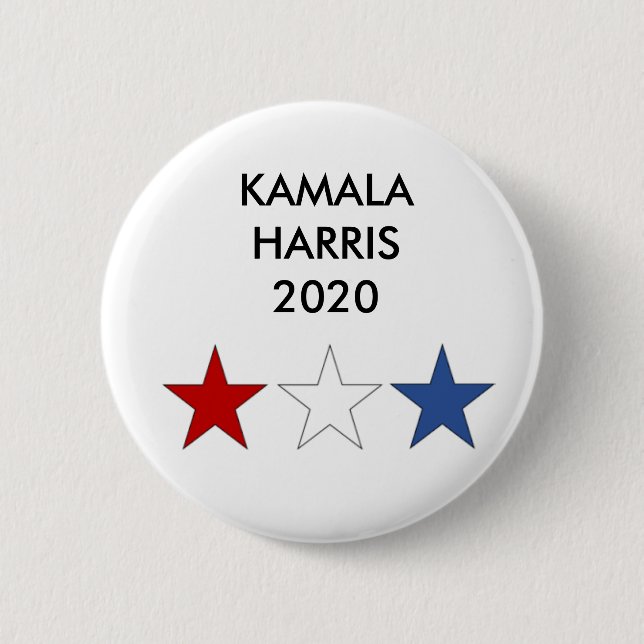 Kamala presidents- Harris 2020 knäppas Knapp (Framsida)