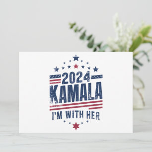 Kamala röstar för 2024 Kamala-Harris Inbjudningar