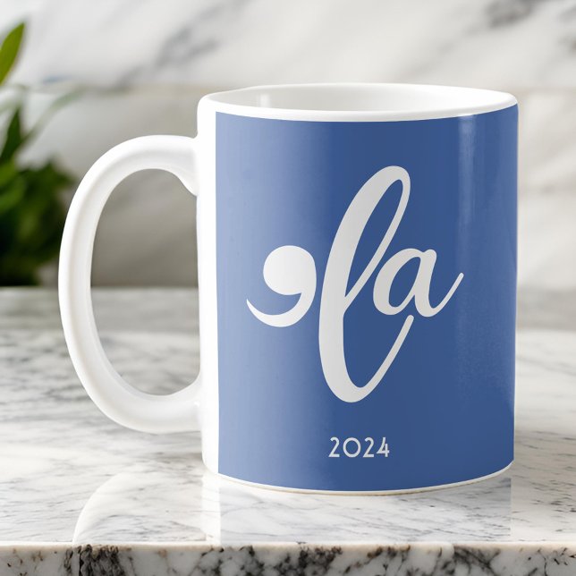 Kamala säger sin Namn 2024 Kaffemugg (Kamala Say Her Name 2024 Coffee Mug)