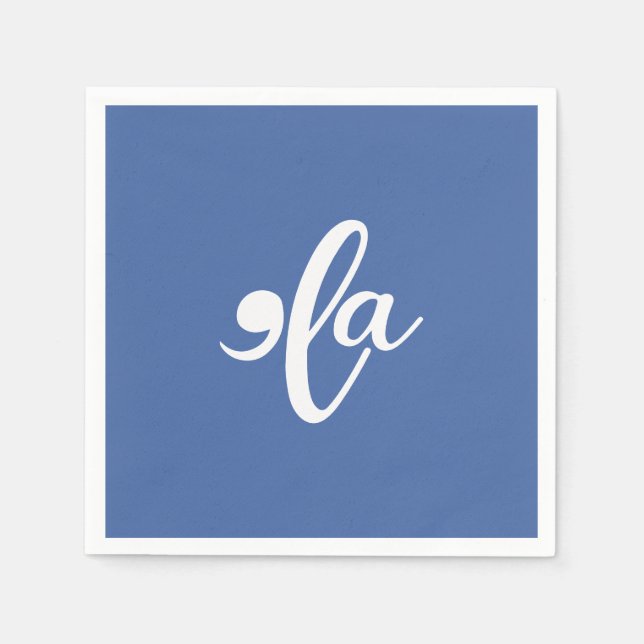 Kamala säger sin Namn Pappersservett (Framsidan)