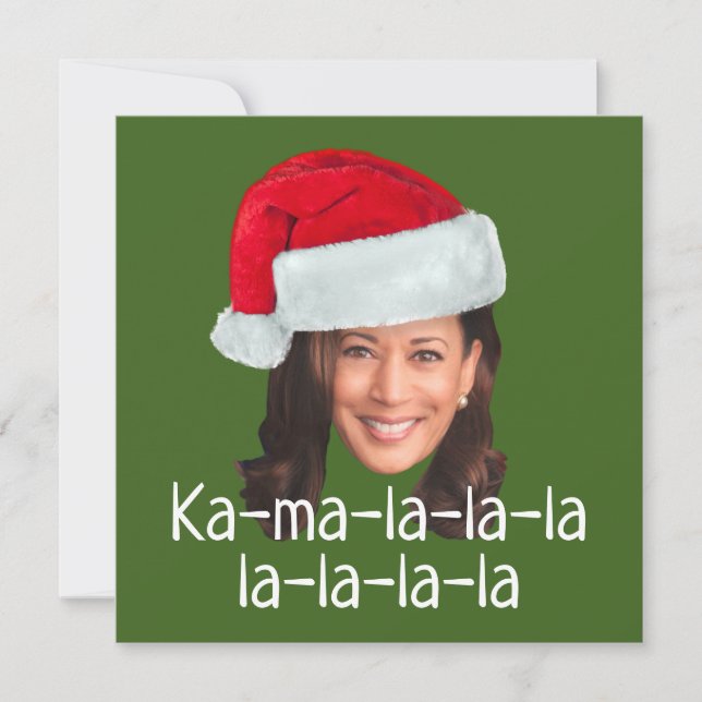 Kamala Santa Hat - Harris 2024 lustig helgdag (Framsida)