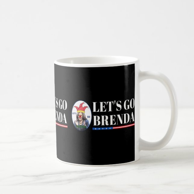Kamala Shirt Let&#';s Go Brenda Laughin Harris Kaffemugg (Höger)