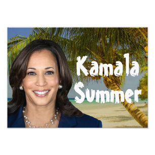 Kamala Sommaren 2024 Fototryck