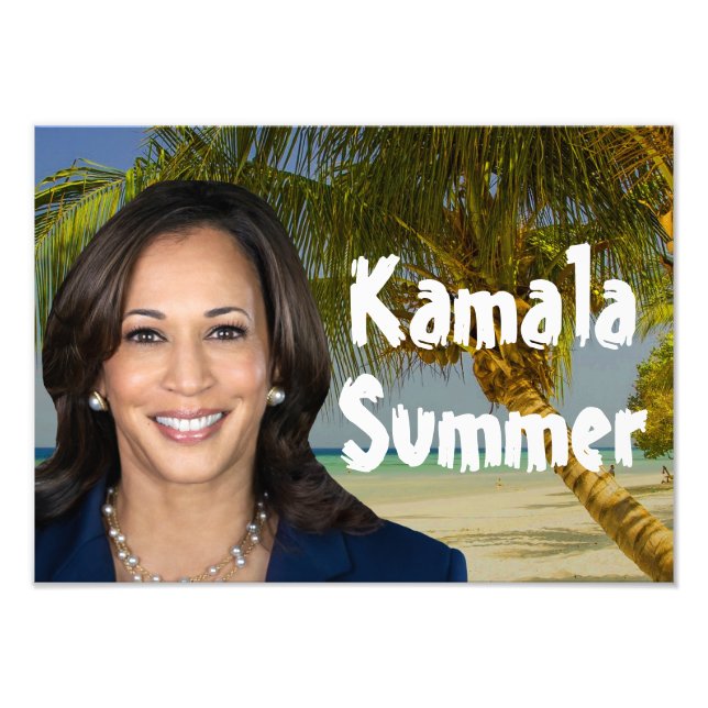 Kamala Sommaren 2024 Fototryck (Framsidan)