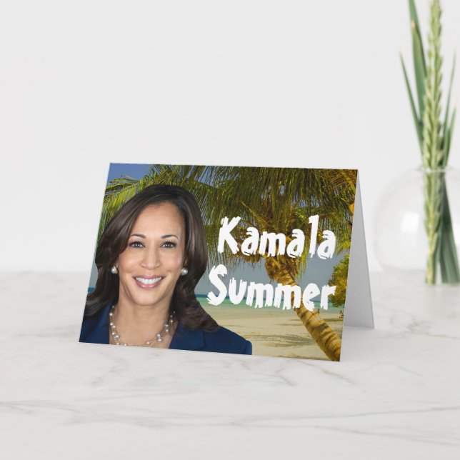 Kamala Sommaren 2024 Kort (Framsida)