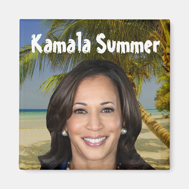 Kamala Sommaren 2024 Magnet (Framsidan)