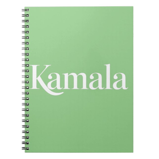 Kamala Syster Kamala Harris för president 2024  Anteckningsbok (Framsidan)