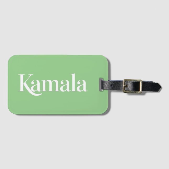 Kamala syster Kamala Harris för president 2024  Bagagebricka (Framsida horisontal)