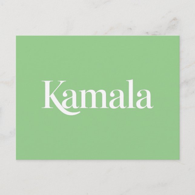 Kamala Syster Kamala Harris för president 2024  Vykort (Framsida)