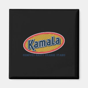 Kamala Tar bort Nasty Orange Stains Funny Magnet
