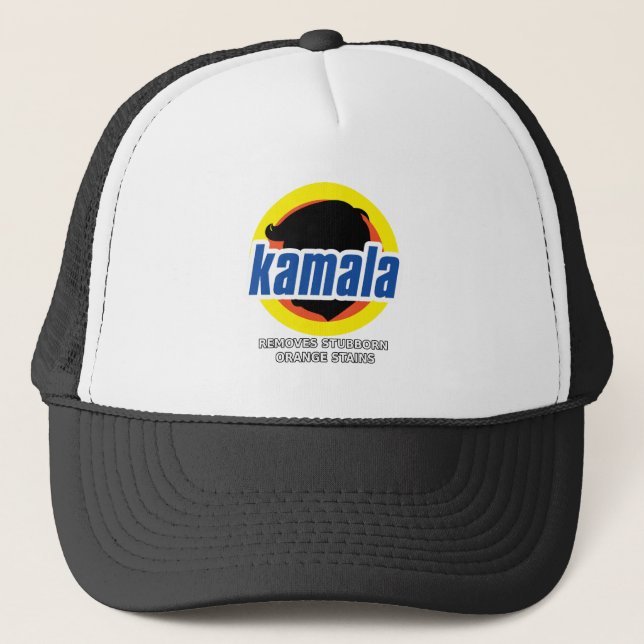 Kamala Tar bort stubborn Orange Stains Keps (Framsida)