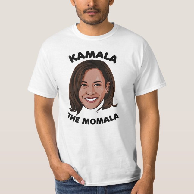 KAMALA THE MOMALA T SHIRT (Framsida)