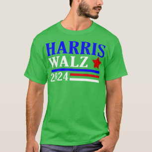 Kamala Tim Walz Waltz 2024 Valection Democrat Usa T Shirt