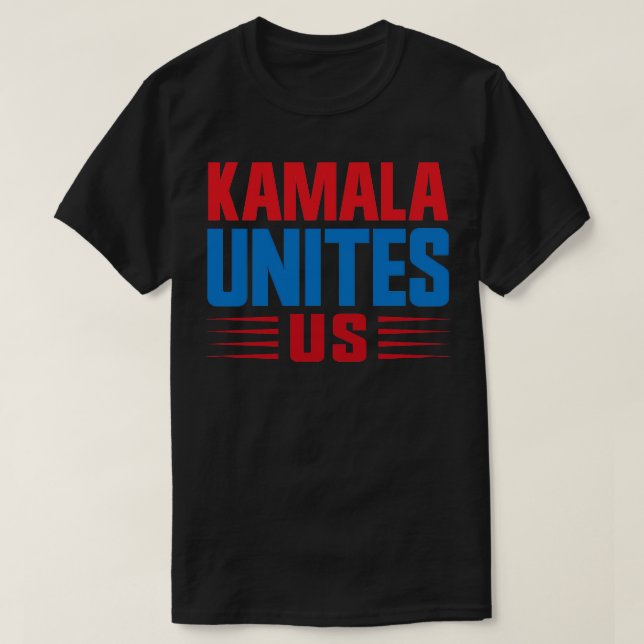 Kamala Unites US 1 T Shirt (Design framsida)