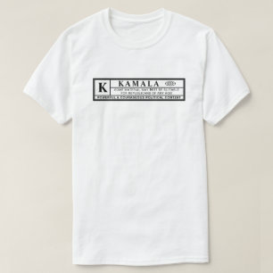 Kamala Warning Label T Shirt