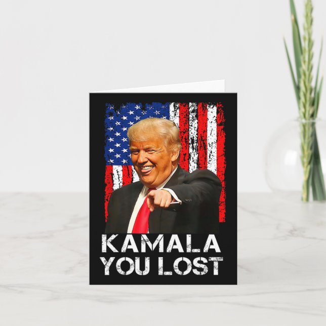 Kamala You Borttappad Lump Laughing at Kamala Har Kort (Framsida)