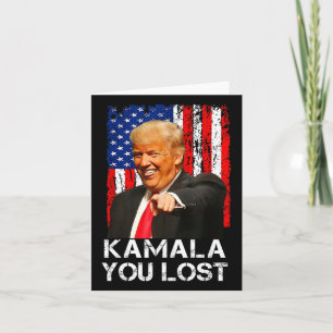 Kamala You Borttappad Lump Laughing at Kamala Har Kort