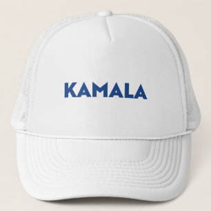 Kamalavit och blå modern fetstil keps