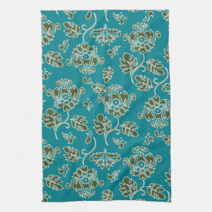 Kamaole Hawaii Tropical Blommigt Kitchen Towel Kökshandduk