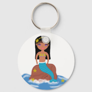 Kamaria sjöjungfrun Keychain Nyckelring