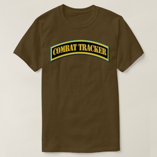 Kambatspåraren Tab Guld T Shirt (Design framsida)