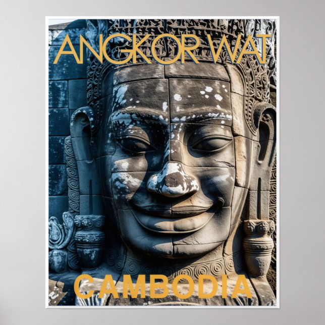 Kambodja affisch (Framsidan)