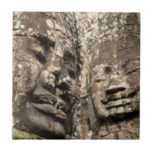 Kambodja, Angkor Wat. Angkor Thom, Bayon Kakelplatta