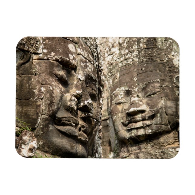 Kambodja, Angkor Wat. Angkor Thom, Bayon Magnet (Horisontell)